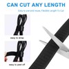 0.8in x 24ft Hook and Loop Straps Heavy Duty for