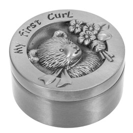 FUNOMOCYA Cute Baby Haircut Keepsake Storage Boys and Girls Haircut Holder Haircut Boxes for Baby