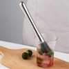 Stainless Steel Cocktail Muddler,10 inch Stainless Steel Cocktail Muddler with