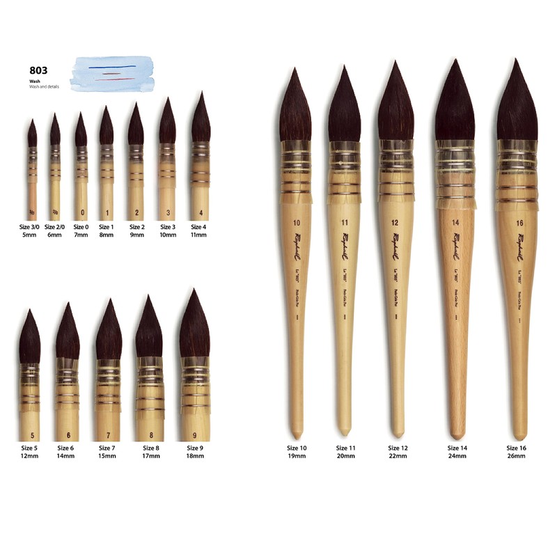 R/Brush Series 803 Size 5
