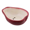 Servette Home Fruit or Vegetable Novelty Ceramic Mini Serving Bowl Dipping Sauce Dish Condiment Bowl - Pear