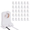 30-Pack JACKYLED Non-Shunted Turn-Type T8 Lamp Holder UL Socket Tombstone