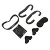 6PCS VR Face Cushion Pad Prevent Fogging Plastic Frame Lens