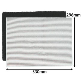 SPARES2GO Universal Deep Fryer Filter Kit