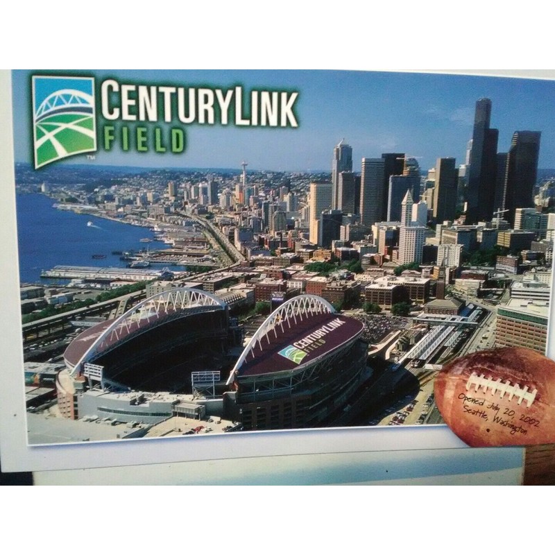 THE PACIFIC NORTHWEST AERIAL VIEW OVER BEAUTIFUL CENTURYLINK FIELD SEATTLE