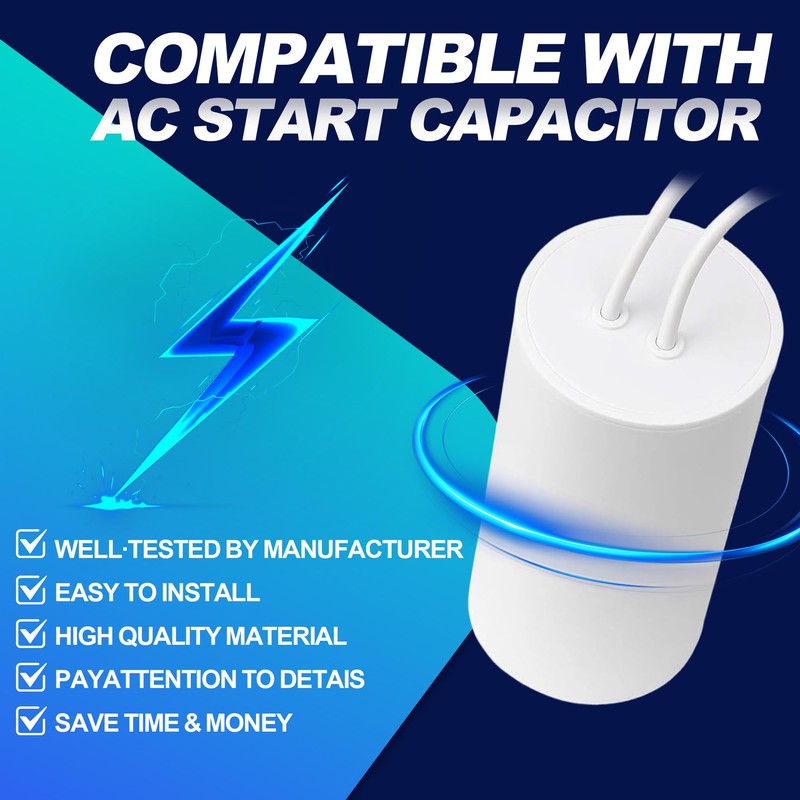 FA7147-5 FA7147 FA7175 Universal Motor Capacitor丨 60μF丨 Compatible with Global
