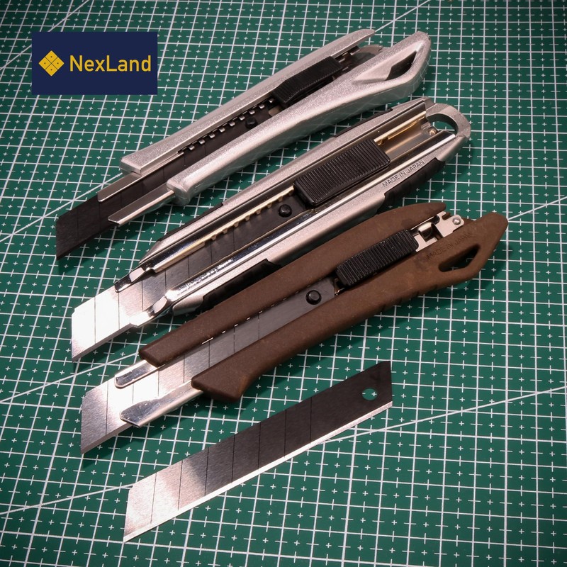 NexLand 18mm Black Ceramic Utility Blade Ultra-Sharp Snap Off Utility