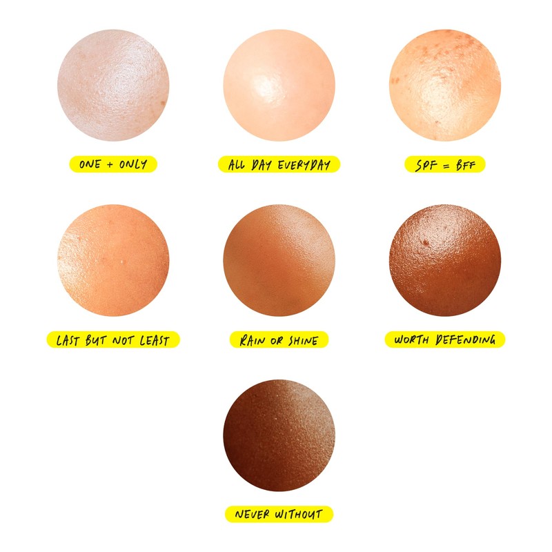 Glow Hub Defend Yourself Facial Sunscreen SPF30 Tinted 50ml (Rain