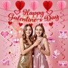 Galentines Day Party Decorations, Happy Galentine's Day Banner with Hanging