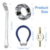GNHG 5pcs Bicycle Tire Levers Set Spoke Wrench Set Bicycle