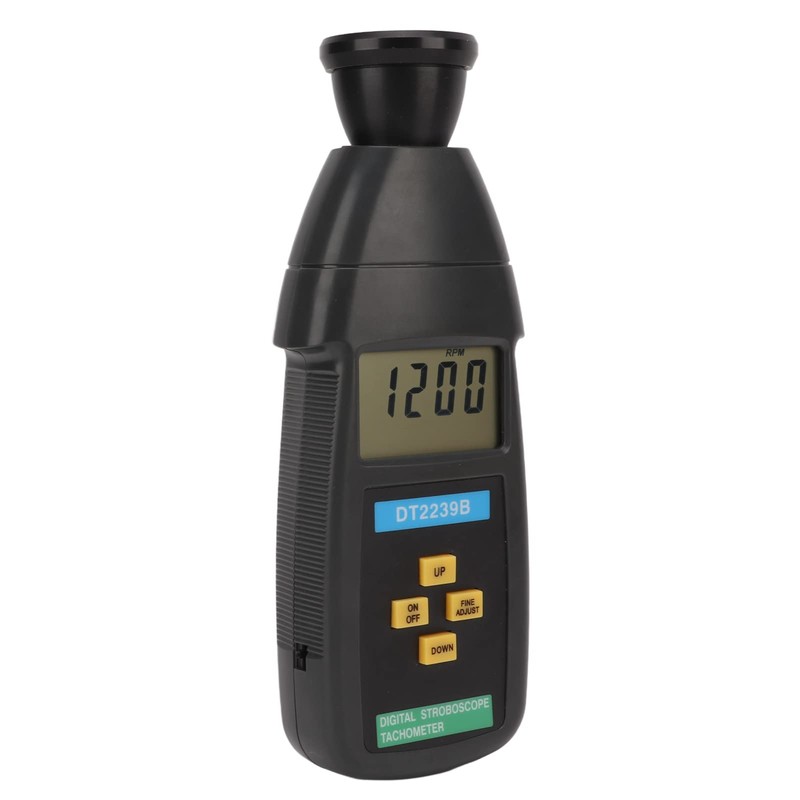 Stroboscope DT2239B LCD Digital, Flash Tachometer, Flash Tachometer, Non-Contact Strobe