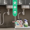 TRZZ Silicone Waterproof Under Sink Mat 34" x 19", Drip