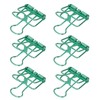 19mm 80pcs Binder Clips Strong Clamping Force Metal Hollow Tail