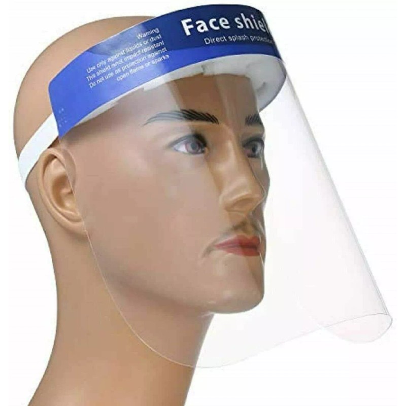 Unbranded 2 PCS Safety Full Face Shield Reusable Washable Protection
