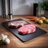 9.06×6.50‑Inch Defrosting Tray,Non‑Stick Thaw Board for Small‑Portion Food