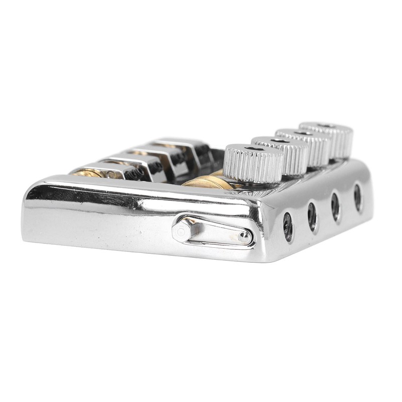 4 String Headless Electric Bass Bridge Zinc Alloy Brass Bridge