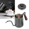 700ml Stainless Steel Pour Over Coffee Kettle Coffee Pot with