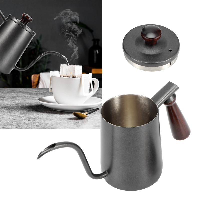 700ml Stainless Steel Pour Over Coffee Kettle Coffee Pot with