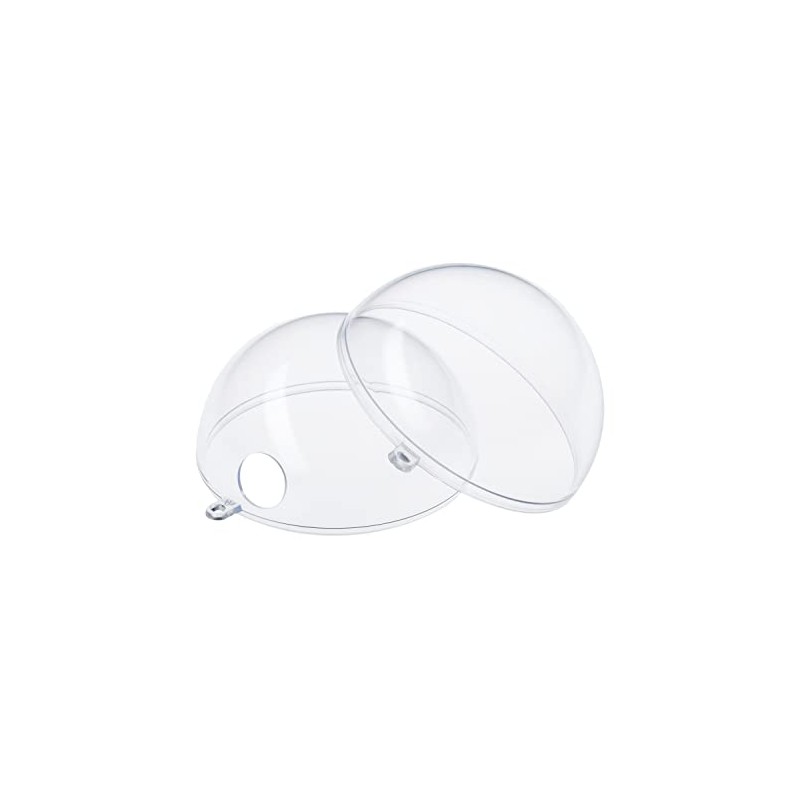 Acrylic Ball with Hole for String Lights, Diameter Approx. 16