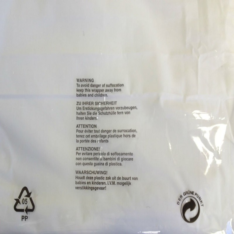 (100x) 9" x 12" Clothing Garment T-Shirt Bags Clear Protection