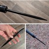Ground Metal Spike Stake for Monopod Selfie Stick, 7 Inches