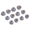 6 Pairs Replacement Earbuds Tips Silicone Eartips Set for Beats