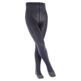 FALKE Children’s Active Warm Tights, Warm Wool Tights in Black, Blue & Many Other Colours, Reinforced Children's Tights, Plain Opaque Wool Tights, Breathable & Quick-Drying, Size 80 - 164 cm, Pack of 1, blue, 152-164