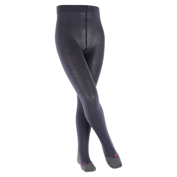 FALKE Children’s Active Warm Tights, Warm Wool Tights in Black,