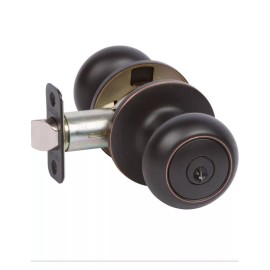 Callan 100T-SA Saxon Single Cylinder Keyed Entry Knob Set