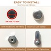 Hecfu 1 Pcs Tool Box Lock, 5/8" Cam Lock Keyed
