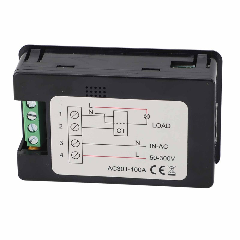 AC Voltmeter High Accuracy Digital Voltage Meter Electric Meter with