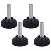 Bulldog Castors Adjustable Levelling Feet - Set of 4 -