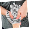 Gatuida 1 Set Reflexology Massage Gloves with Acupoint Tools Lightweight