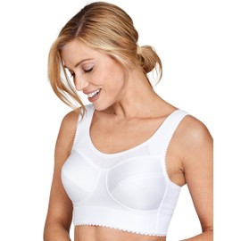 Miss Mary of Sweden Simplex Activity Non-Wired Bra, Cotton - White, size: 95B