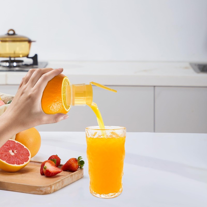 Godneei 2 Manual Juicers Lemon Juicer Small Manual Juicer Portable