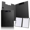 Clipboard A4, Premium Clipboard Folder with Lid, Foldover Clip Boards