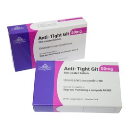 Gadgetking Prank Pill Tablet Box Anti Tight Git Xmas Gift Ideal Present for Him Husband Boyfriend Dad Men Uncle Funny Funny Rude Valentines Christmas 40th 50th 60th Secret Santa Birthday Aprils fools