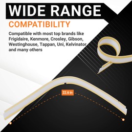 (2023 Update) 809006501 Dishwasher Bottom Door Gasket Replacement Part by BlueStars – Exact Fit For Frigidaire & Kenmore Dishwashers - Replaces 154576501 154297601 PS9495545 AP5809675