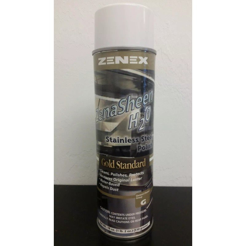Zenex ZenaSheen H2O Water Based Stainless Steel Polish