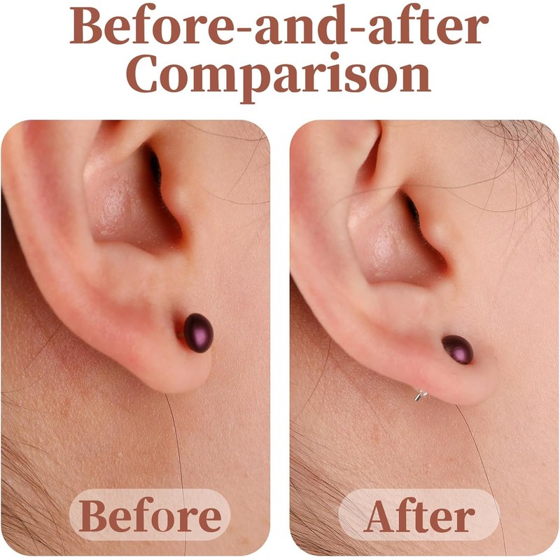 200 Pcs Earring Covers for Sports Ear Lobe Support Patches
