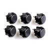 SANWA 6 pcs OBSF-30 Original Push Button 30mm - for