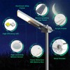 Mii-PWR Outdoor Solar Lights for Yard Waterproof IP65 Motion Sensor