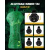 Golf Club Head covers Fairway Wood FW3 with Interchangeable Number