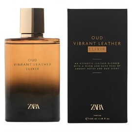 Zara Oud Vibrant Leather Elixir Intense Men Perfume Long Lasting Fragrance with Bergamot Kumquat Apple Incense Oud & Patchouli Scent EDP Eau de Parfum 100ml (3.4 fl. oz.)