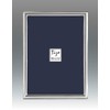 Tizo 4" X 6" Plain 925 Sterling Silver Frame
