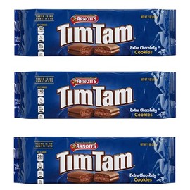 Tim Tam Extra Chocolaty (Pack of 3 x 200g Ea) Irresistable Chocolately Happiness, Made in Australia
