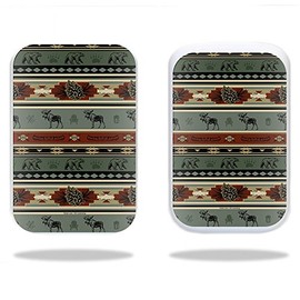 MightySkins Skin Compatible with HP Sprocket – Cabin Stripes | Protective, Durable, and Unique Vinyl Decal wrap Cover | Easy to Apply, Remove, and Change Styles | Made in The USA