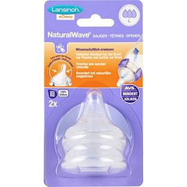LANSINOH NaturalWave Teat L Pack of 2