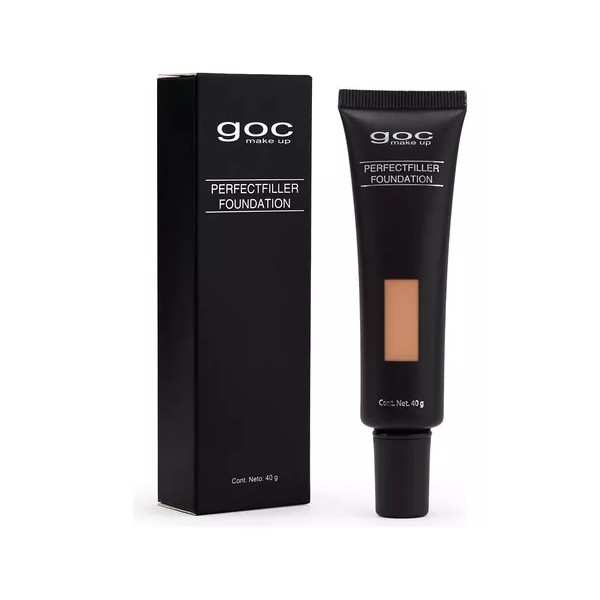 Goc Maquillaje Liquido, Perfect Filler Foundation, Matte Tono Tono 100