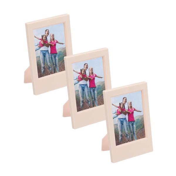 uxcell 3 Pcs Mini Picture Frames 2.4 x 3.5 Inch